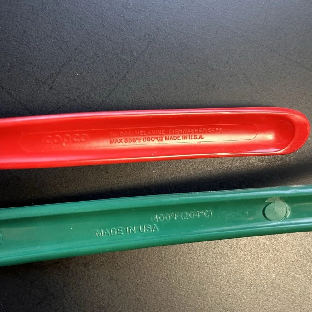 Vintage‎ Lot of 2 Ultratemp Copco Melamine Kitchen Cooking Utensils Spoon Ladle